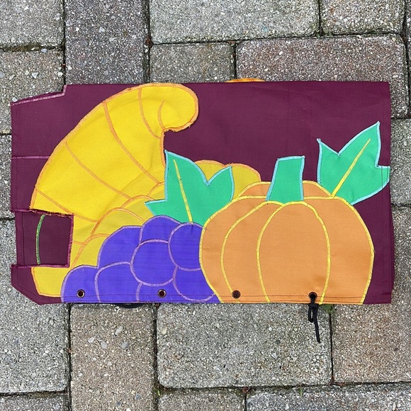 FALL Cornucopia Pumpkin Mailbox Wrap Cover - Picture 1 of 7